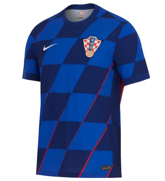 (image for) Croatia Away Jersey Euro 2024